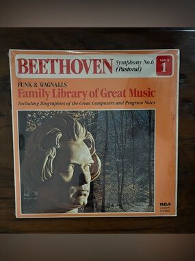 BEETHOVEN Symphony 6 FUNK & WAGNALLS Family Library Great Music #1 NEW Sealed